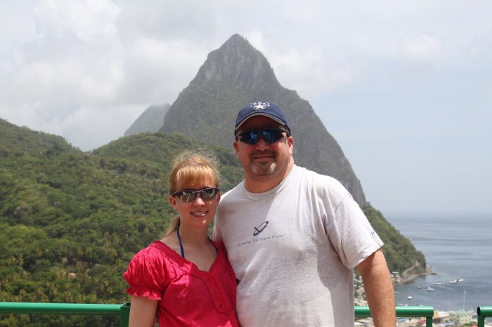 Heidi and JJ overlook